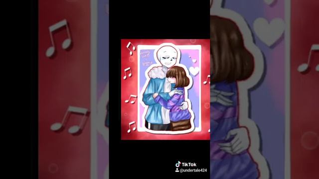 Undertale sans x frisk смотреть онлайн