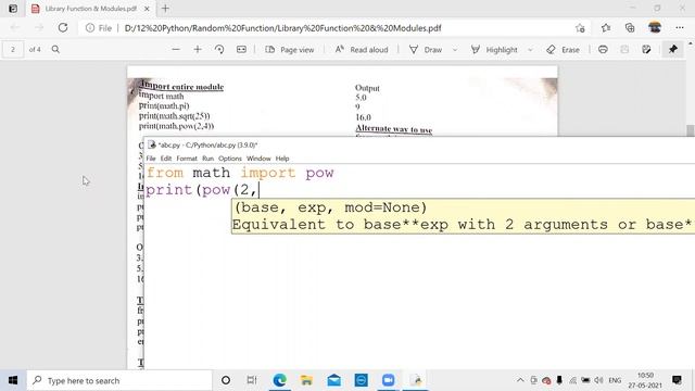 Python and MySql Connectivity (27 May 21) смотреть онлайн
