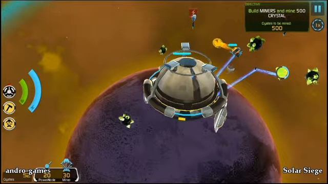 Solar Siege (by Origin8 Technologies Ltd.) - strategy game for Android and iOS - gameplay. смотреть онлайн