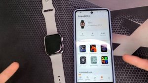 ? Подключение X8 PRO к Телефону. Настройка соединения и подключение звонков. Копия  Apple Watch 8