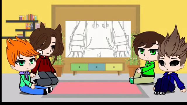 реакция EDDSWORLD на самих себя ( читать описание ) #рек #eddsworld