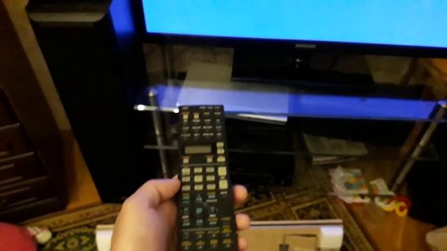 Включение имитации 5.1 5и1 звука на ресивере YAMAHA RX V1200RDS PROLOGIC 2 смотреть онлайн