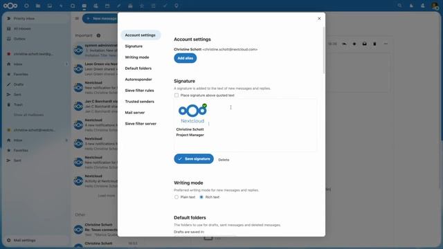Nextcloud Mail improvements [Hub 3] смотреть онлайн