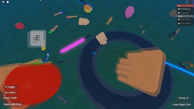 Играем в Roblox VR без VR смотреть онлайн
