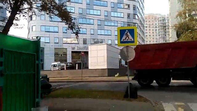 Москва 2968 1-й (первый) Новотихвинский переулок, Новотихвинская улица лето день смотреть онлайн
