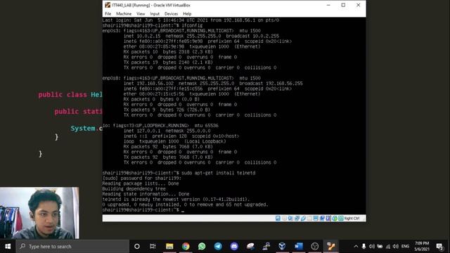 INDIVIDUAL PROJECT TELNET PROTOCOL смотреть онлайн