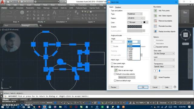 #29 | Hatch, Hatch Edit in AutoCAD [DEEPAK VERMA] смотреть онлайн