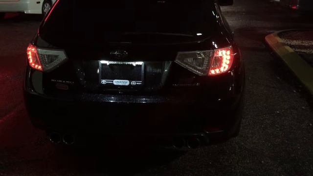 Revving My 2008 Subaru Impreza STI Hatchback
