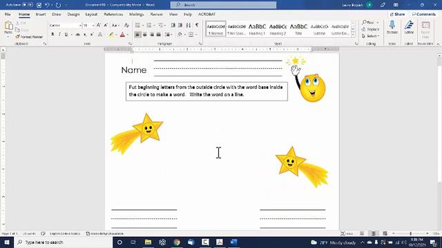 Spelling Worksheet Templates Pack Tutorial смотреть онлайн