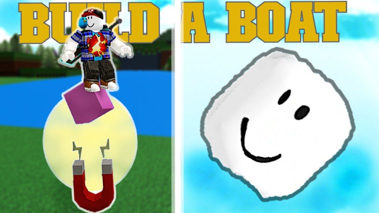 Superpowers | ROBLOX | Build A Boat . Супер способности магнит для полётов.