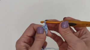 Полустолбики без накида -  соединительные. Урок 8. Вязание крючком для начинающих