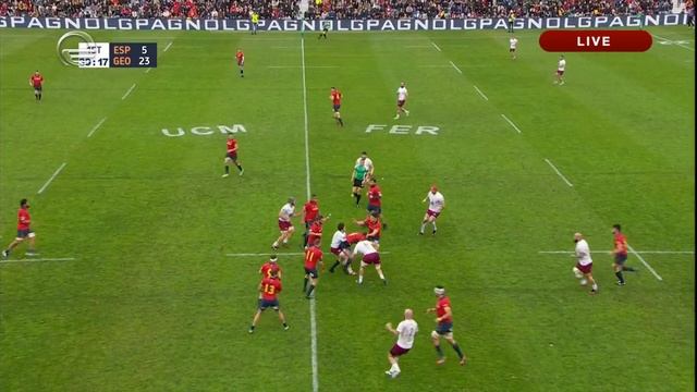 Rugby - Rugby Europe International Championships - 2019-2020 - Spain-Georgia (full match) смотреть онлайн