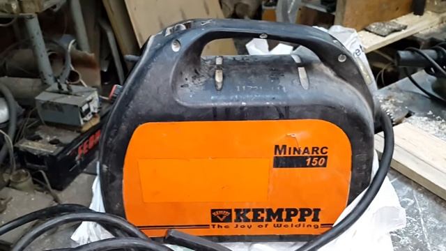 Качественный сварочный инвертор KEMPPI Minarc 150 смотреть онлайн