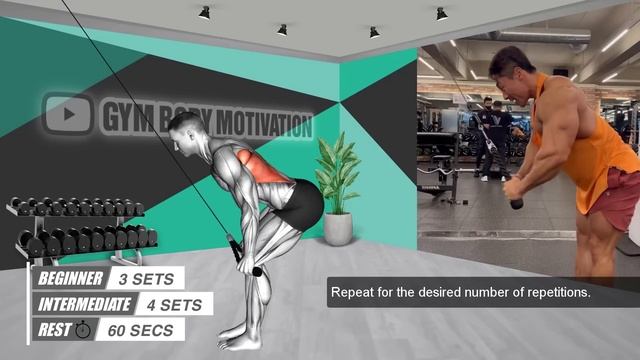 6 Effective Exercises To Build A 3D Back - Gym Body Motivation смотреть онлайн