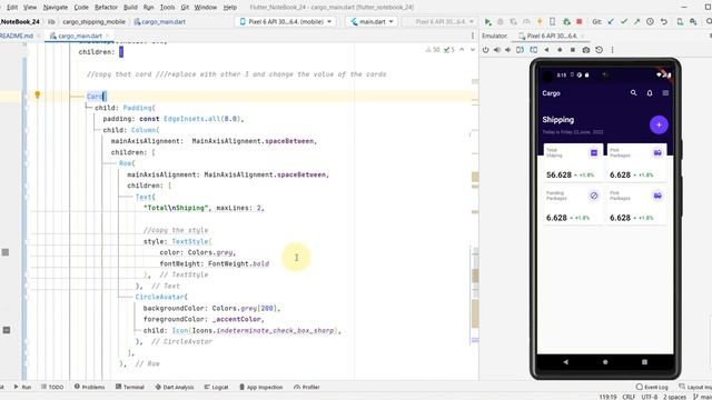 Flutter UI Tutorial Designing Cargo Shipping Courier App UI Design Figma to Flutte EP1352 AzamBaloc смотреть онлайн