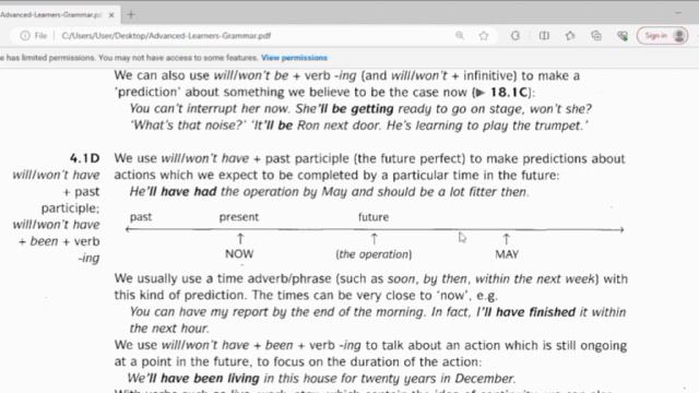 Longman Advanced Learners' Grammar: Future Perfect Simple and Future Perfect Continuous смотреть онлайн