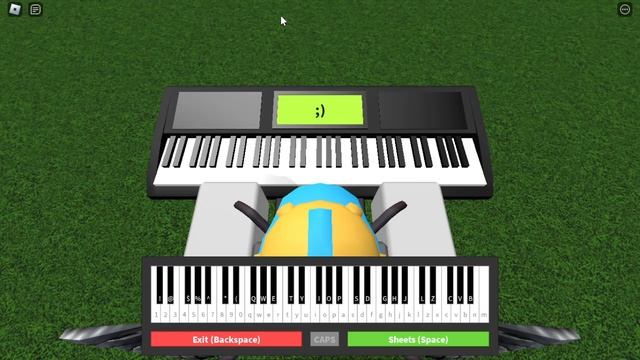 John Cage: 4'33 in Roblox Piano смотреть онлайн