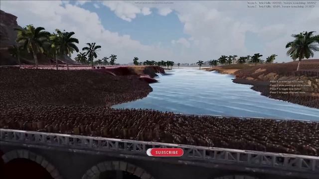 130,000 ROMAN GENERALS DEFEND THE CITY FROM 1,000,000 ORCS | Ultimate Epic Battle Simulator 2 UEBS смотреть онлайн