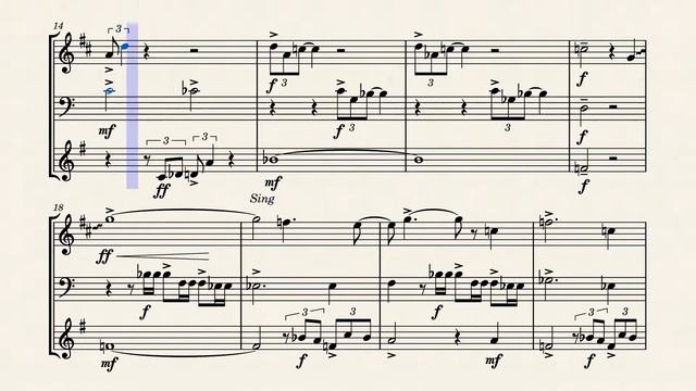 Ghost Choir – Louie Zong (Brass Trio: Trumpet, French Horn, Trombone) смотреть онлайн