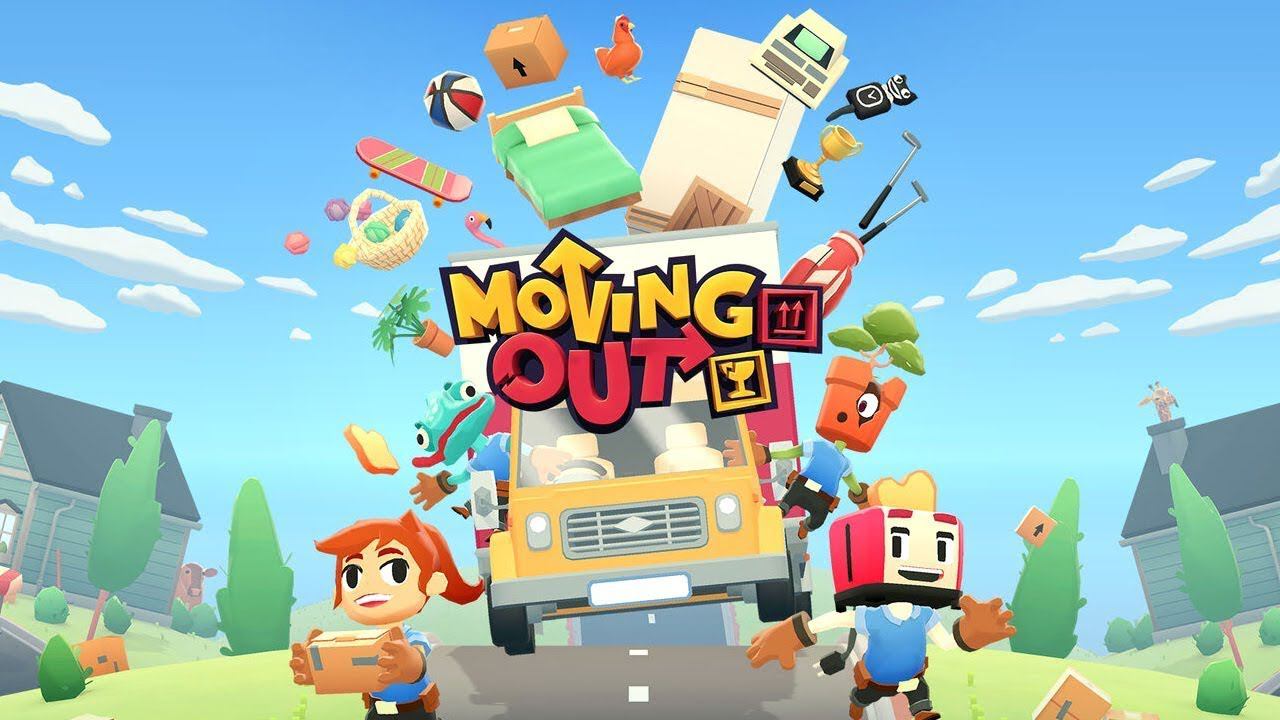 дружные грузчики ▷ прохождение moving out #2 смотреть онлайн