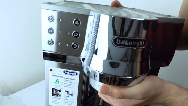 ☕ Pákový kávovar De'Longhi EC 850 (rozbaľovanie / unboxing) смотреть онлайн