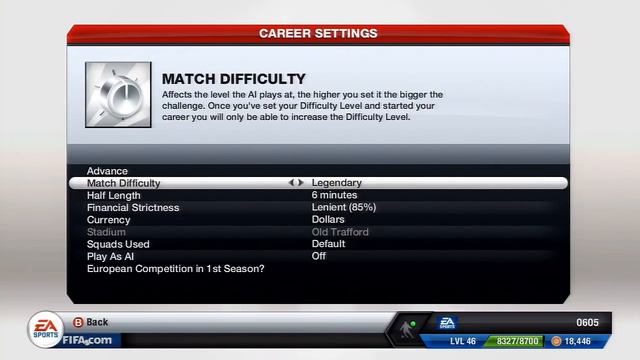 Fifa 13 My Player - Becoming Legendary - Creation смотреть онлайн