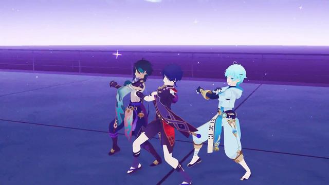 [Genshin Impact MMD]EXO-Love me right[Xiao/Scaramouche/Chongyun] смотреть онлайн