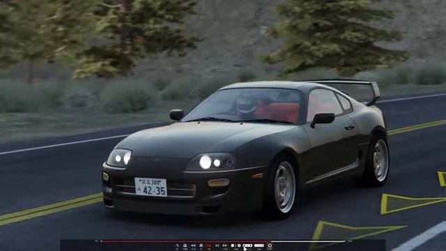 Assetto Corsa SUPRA TRD смотреть онлайн