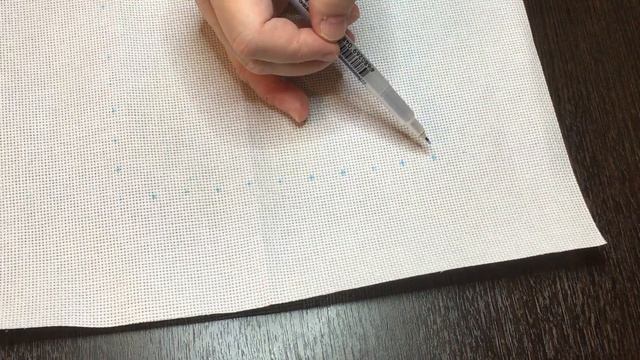 Вышиваем вместе/Разметка канвы/Вышивка от Panna Маяк Надежды смотреть онлайн