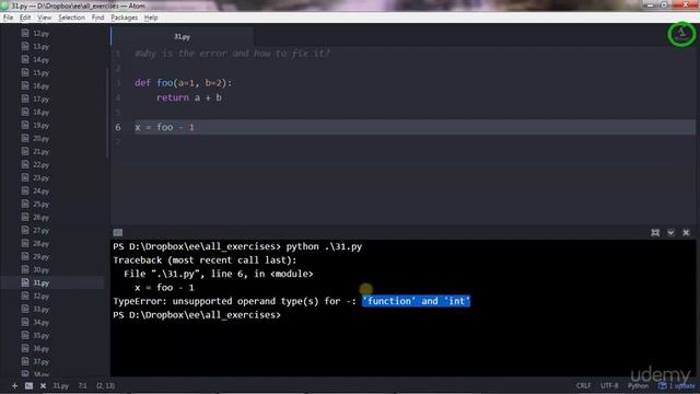 The Python Workbook: Solve 100 Exercises : Exercise 31: Solution смотреть онлайн
