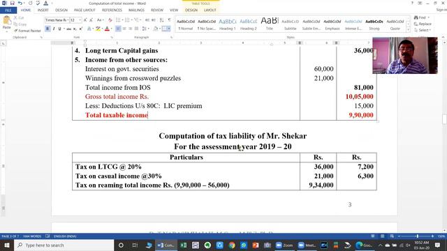 B.Com 6 Sem. Computation of Tax Liability P6 смотреть онлайн