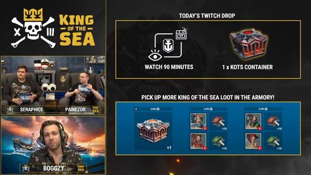 [EN] King of the Sea XIII - International Finals Day 1 | World of Warships смотреть онлайн
