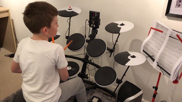 She sells sanctuary on Roland TD-1k grade 2 drums смотреть онлайн