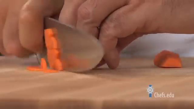 Classic Carrot Cuts - Rondelle, Demilune, Paysanne