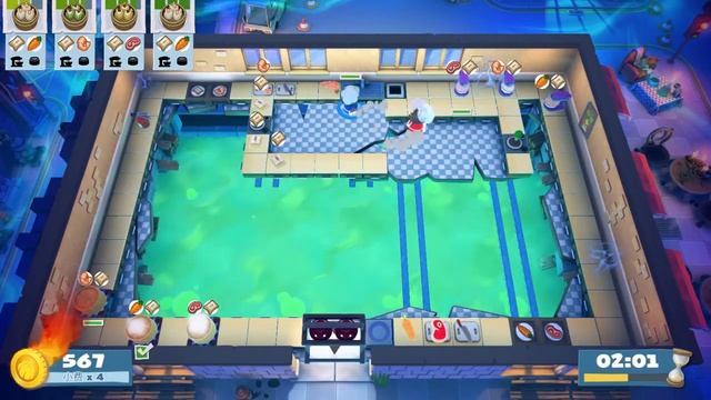 Overcooked2 hungry night kevin-2 2players 1851 смотреть онлайн