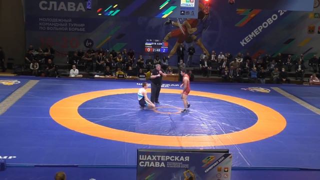 Сандан Гармаев (Бурятия) - Ростислав Королев (Кемерово). Шахтерская слава 2021. 70 кг смотреть онлайн