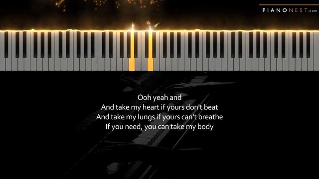Calum Scott - Run With Me - Piano Karaoke Instrumental Cover with Lyrics смотреть онлайн
