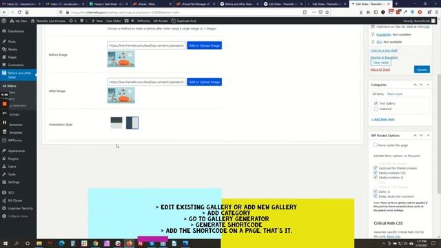 How to create a Before After Gallery in WordPress смотреть онлайн