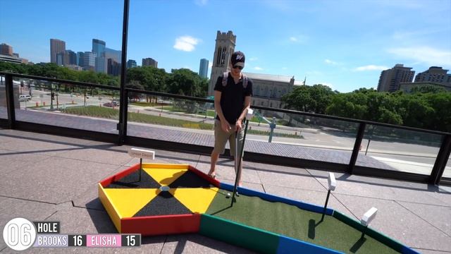YOU HAVE TO SEE THIS CRAZY ONE OF A KIND MINI GOLF COURSE! смотреть онлайн