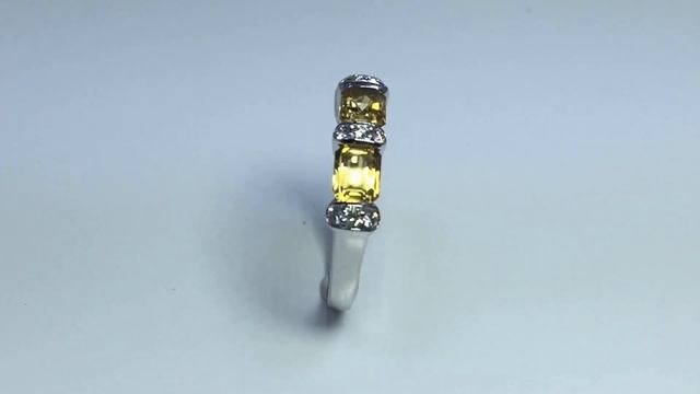 shamal Jewelry - Unique Citrine and diamonds 18k gold ring смотреть онлайн
