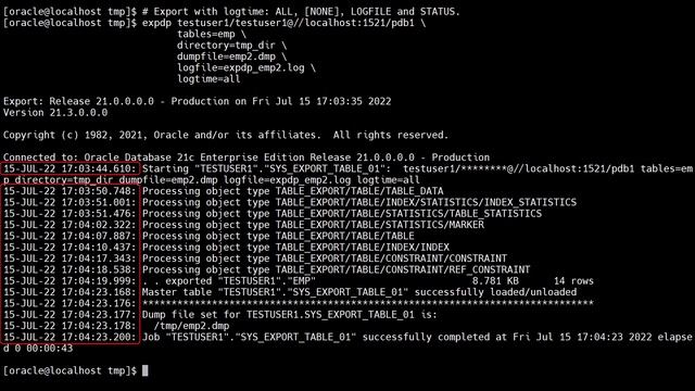 Data Pump LOGTIME смотреть онлайн