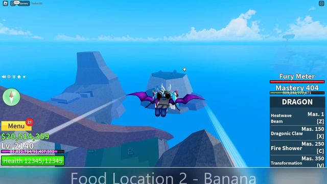 Apple, Banana, and Pineapple Spawn Locations in Blox Fruits 🍎 🍌 🍍 смотреть онлайн