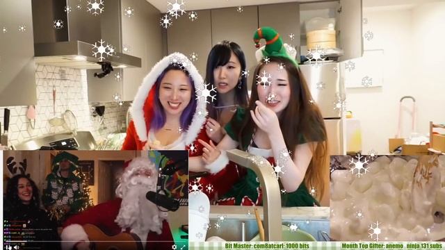 christmas baking chaos ft. TinaKitten & starsmitten! смотреть онлайн