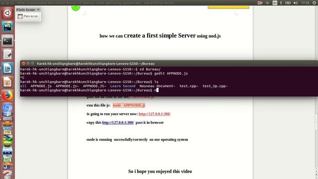 4_First application Create or Run as Sever Localhost on node.JS смотреть онлайн