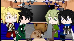 реакция Восхождение героя щита на Сайтаму