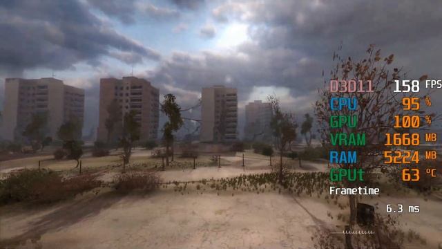 AMD Radeon RX 570 -- Intel Core i5-9400F -- STALKER Call of Pripyat Benchmark смотреть онлайн