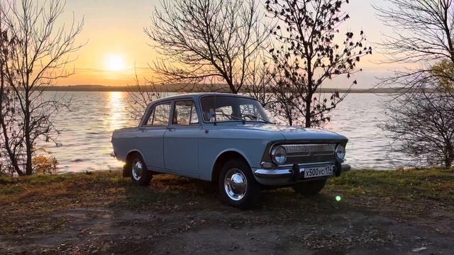 Москвич 412 В ИДЕАЛЬНОМ СОСТОЯНИИ КАК С ЗАВОДА СССР смотреть онлайн