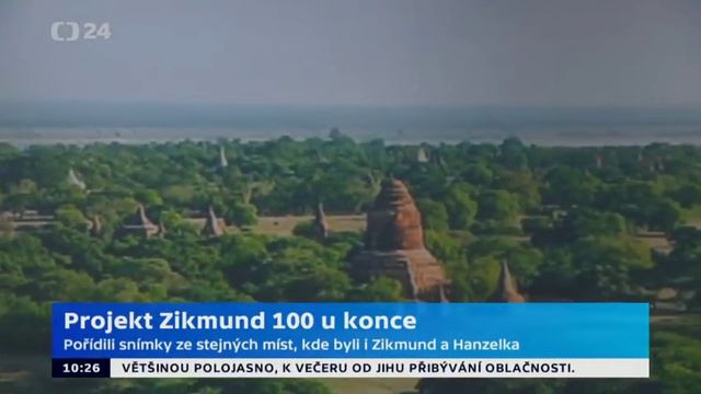 ČT24 Interview - Expedice Zikmund100