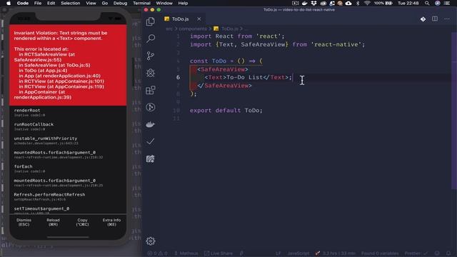 [BR][Mobile] React Native - Criando um componente de To-Do List смотреть онлайн