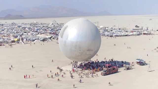 Burning Man 2018 4k Drone Views смотреть онлайн
